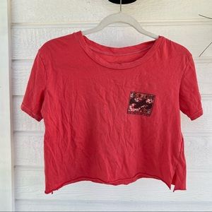 Ron Jon cropped tshirt